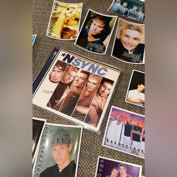VTG/90’s Boy Bands/NSYNC/Backstreet Boys Collectible Photo Cards/Lanyard/CD - Picture 5 of 6
